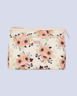 In Bloom Cosmetic Zip Pouch